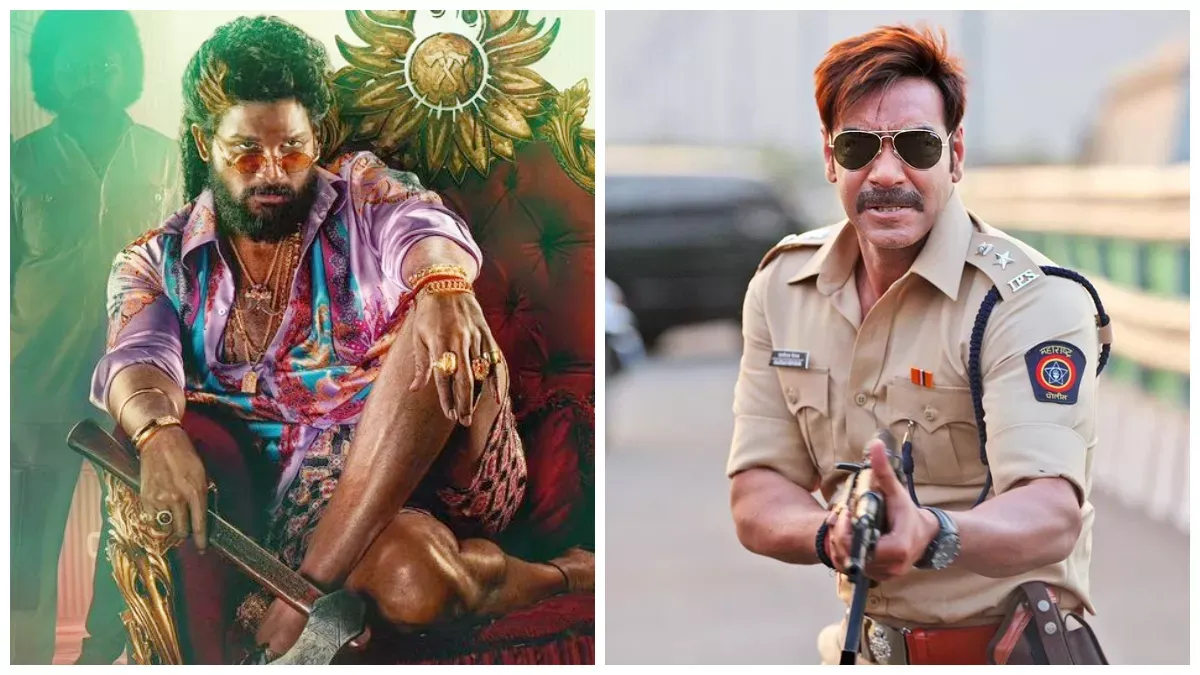 Ajay Devgn नहीं दोहराएंगे 'मैदान' वाली गलती, Pushpa 2 के साथ क्लैश के बीच  बदलेगी Singham Again की रिलीज डेट? - Ajay Devgn will change Singham Again  release date amid clash with