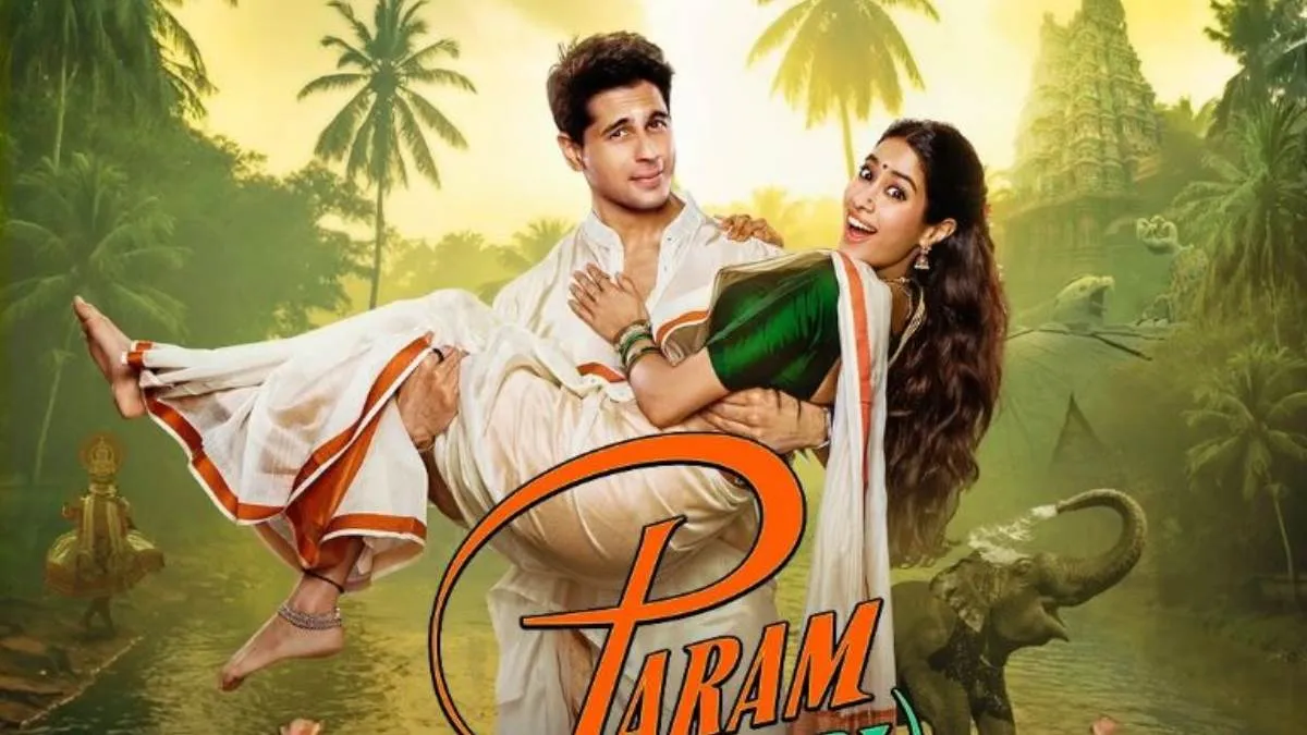 Param Sundari Release Date: 'परम सुंदरी' से सिद्धार्थ और जाह्नवी का पहला  लुक आउट, इस दिन थिएटर्स में होगी रिलीज - Sidharth Malhotra Janhvi Kapoor  First Look From Param Sundari Movie Release
