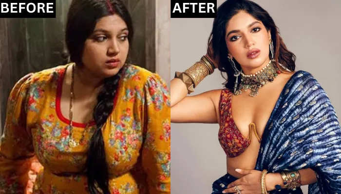 bhumi pednekar before after picture
