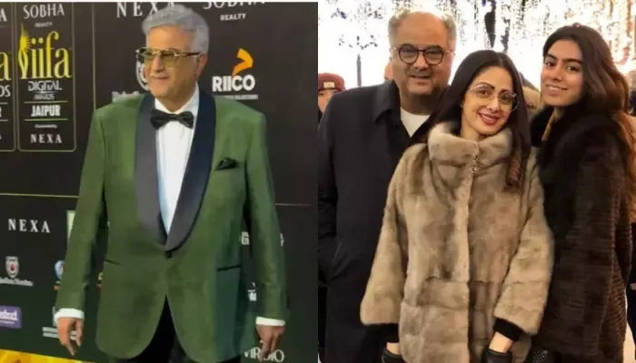 Khushi kapoor boney kapoor sri devi