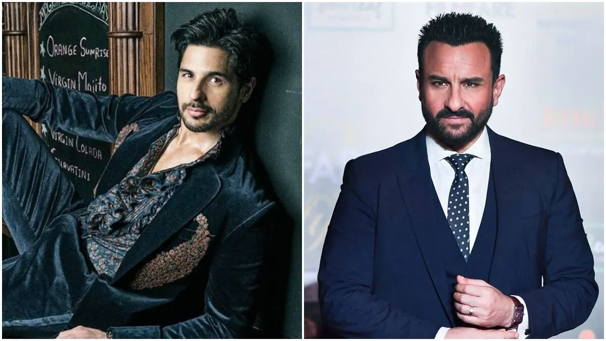 Sidharth Malhotra and Saif Ali Khan
