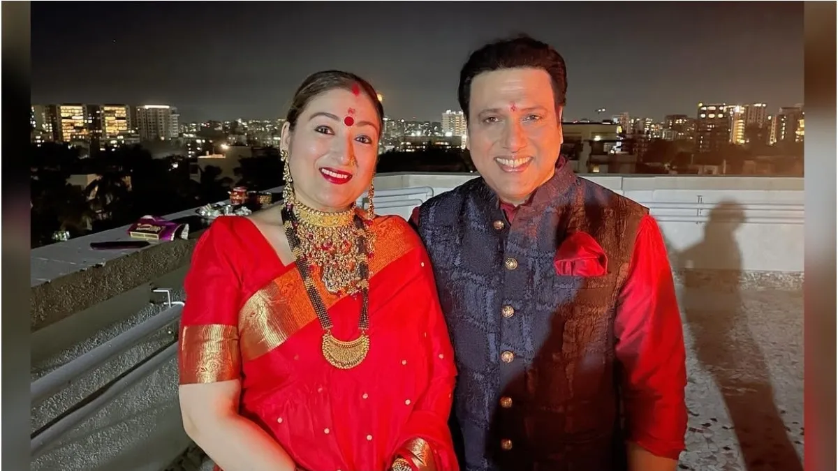 Govinda's wife Sunita 