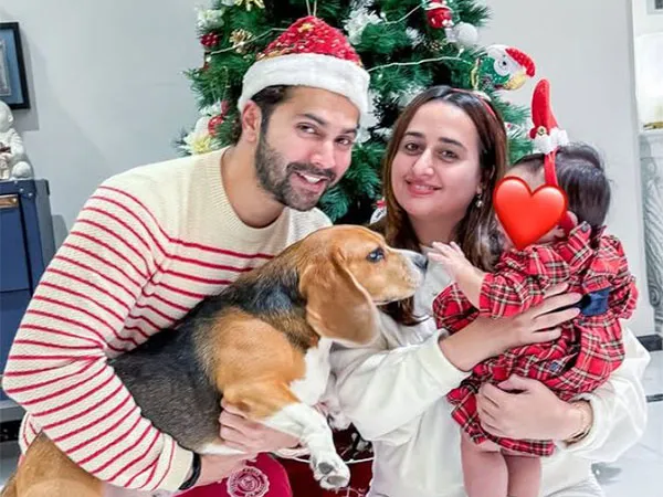 Varun Dhawan, Natasha share first family picture with daughter Lara on  Christmas 2024