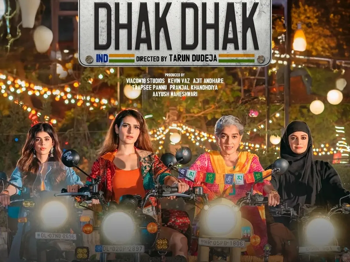 Fatima Sana Shaikh as her film 'Dhak Dhak' secures number 1 position on Netflix Dia Mirza Sanjana Sanghi Ratna Pathak Shah