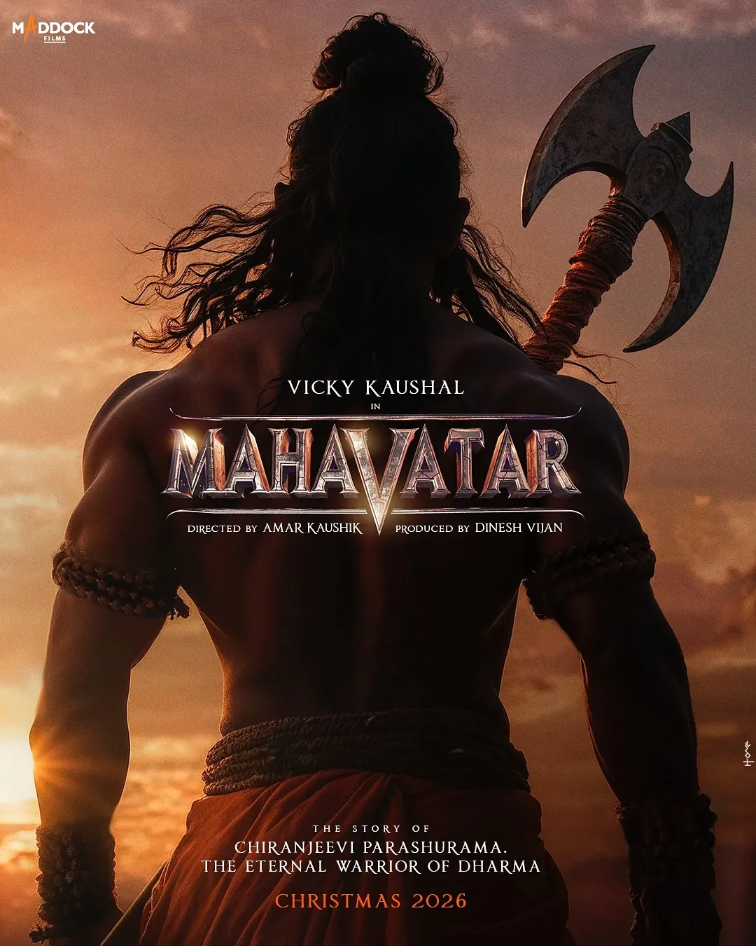 महावतार: विक्की कौशल अभिनीत चिरंजीवी परशुराम की महाकाव्य गाथा; फर्स्ट लुक  का खुलासा | महावतार मूवी की कहानी, कास्ट, क्रू, रिलीज की तारीख ...