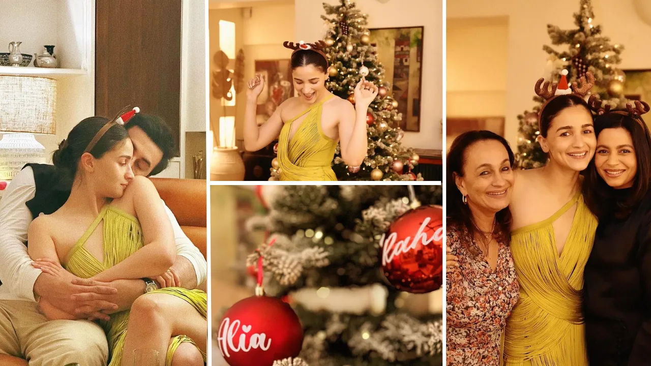 Christmas 2023: Fans' hearts stopped seeing Alia Bhatt-Ranbir Kapoor's romantic photos, this is how they celebrated Christmas