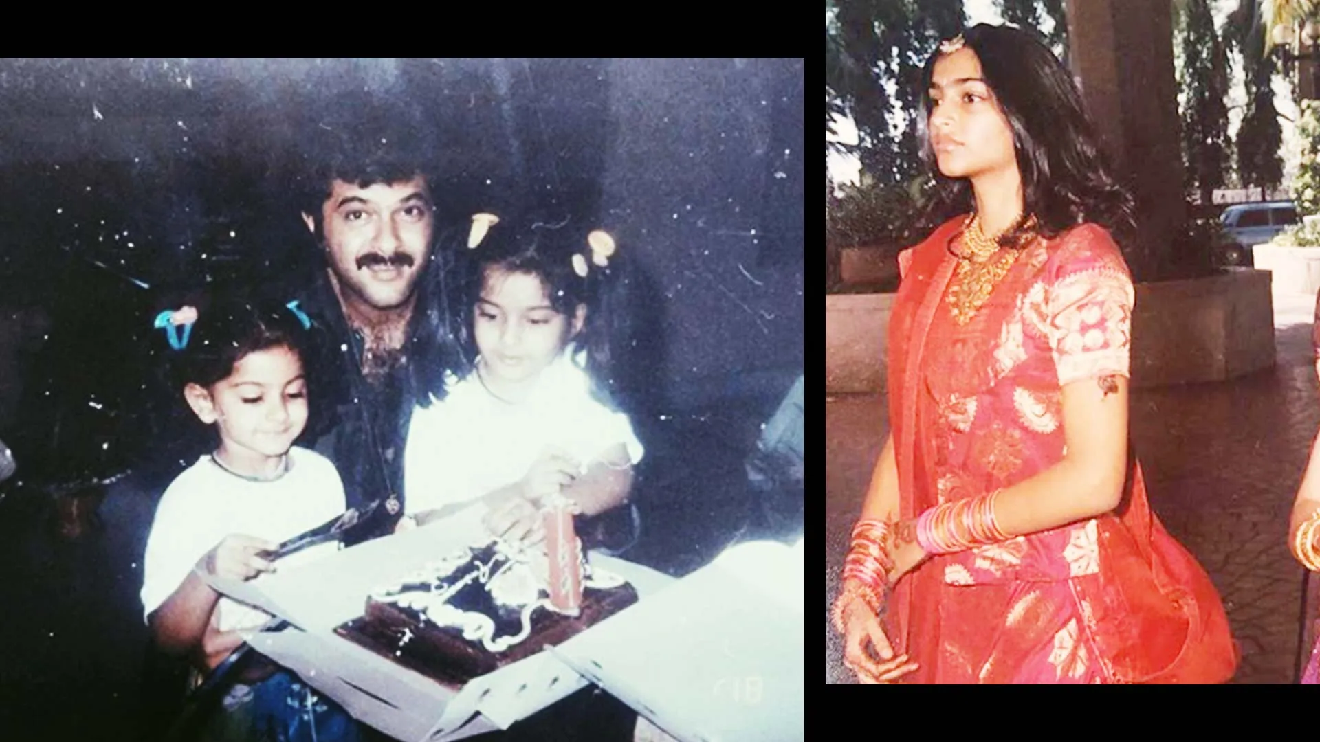 Sonam Kapoor In Childhood