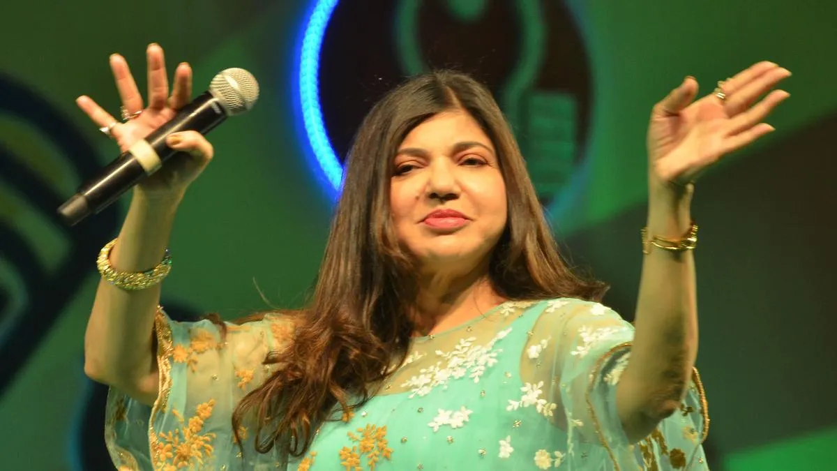 Playback singer Alka Yagnik 