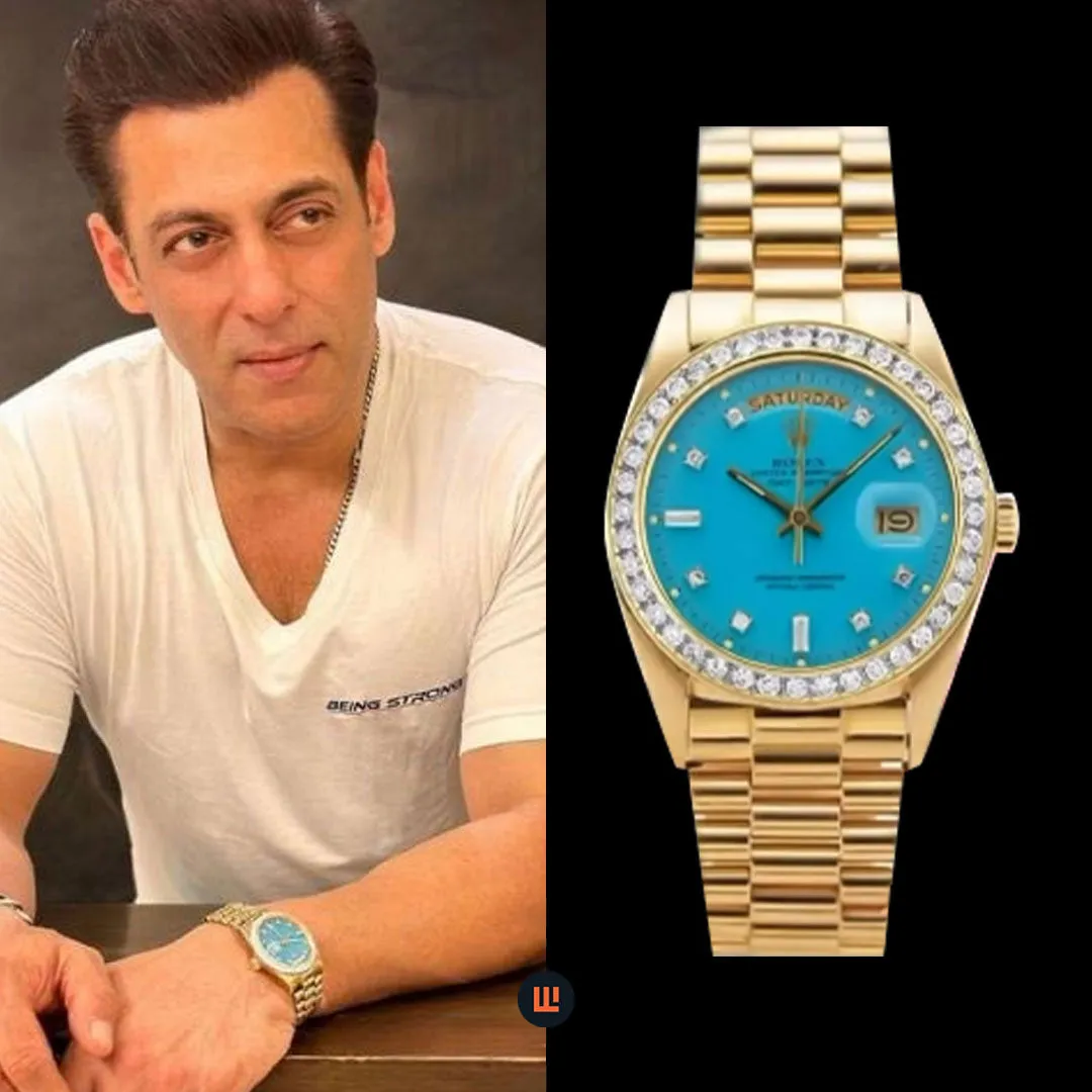 Salman Khan Watch -  Rolex Day-Date 