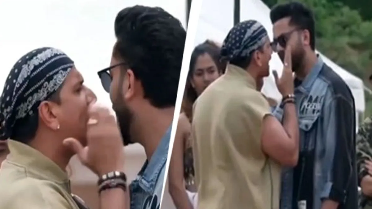 elvish yadav and prince narula fight roadies season 20