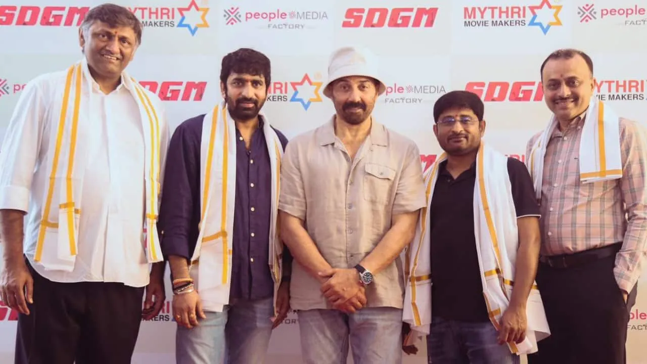 Gopichand Malineni reveals his excitement to direct Sunny Deol, 'He's a big  action hero'