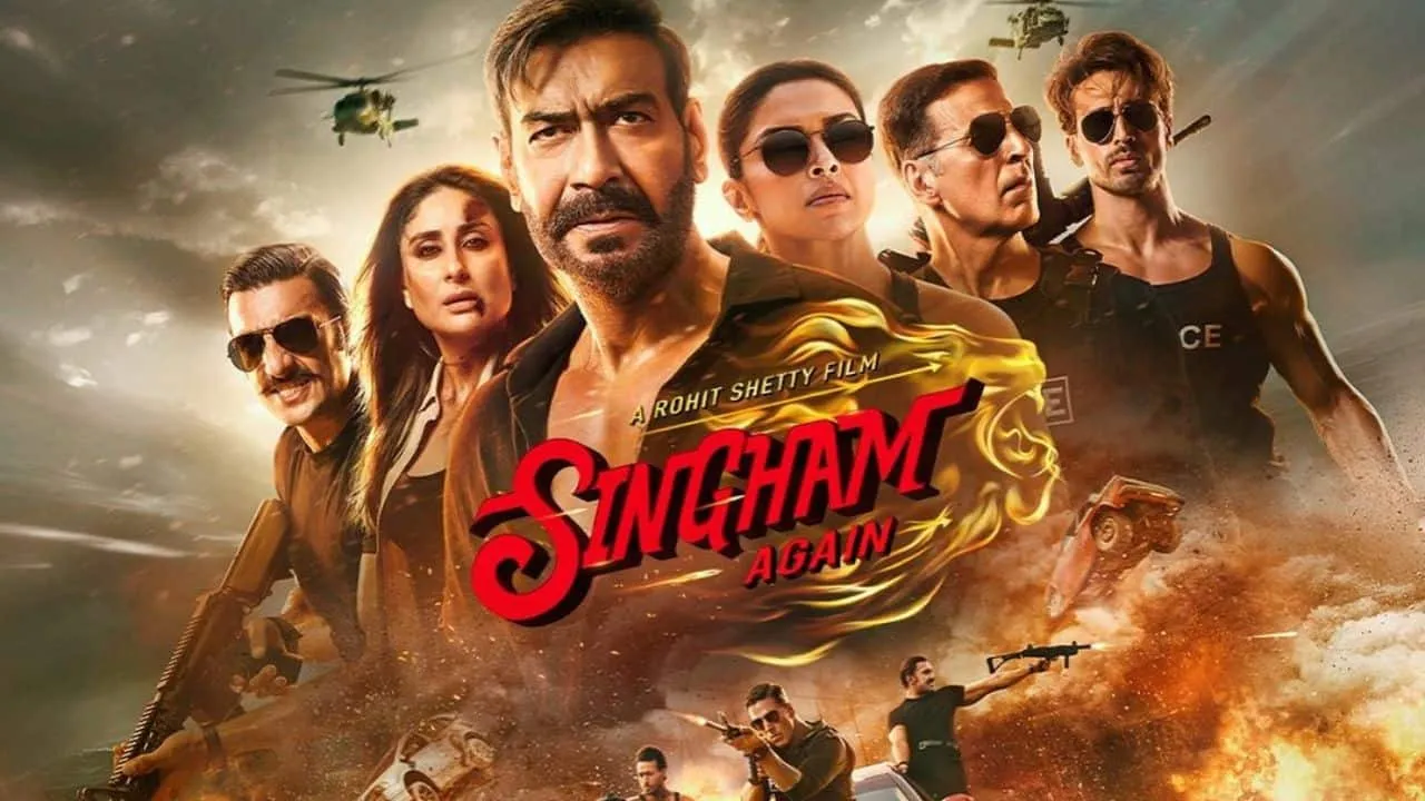 Singham Again Review: Rohit Shetty, Ajay Devgn film has good action,  simplistic plot