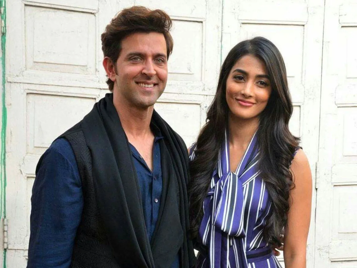  Pooja Hegde,Hrithik Roshan