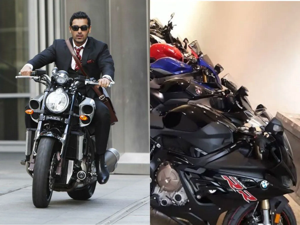 John Abraham bikes| 'Saari aapki hain?,' asks fan as John Abraham offers  peek into his enviable fleet of bikes