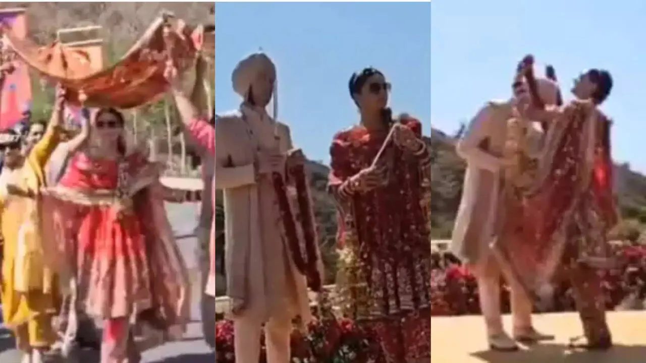Taapsee Pannu and Mathias Boe's wedding video going viral- तापसी पन्नू और  माथियास बो की शादी की पहली झलक आई सामने, वायरल हो रहा वीडियो, बॉलीवुड न्यूज  News | Zoom TV