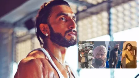 Dhurandhar' के सेट लीक हुईं Ranveer Singh की पिक्स, सरदार के लुक में दिखे  कमाल | Times Now Navbharat