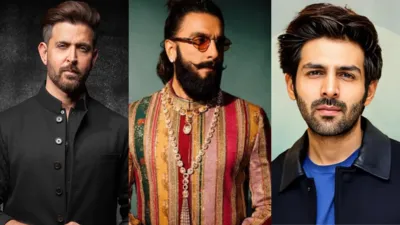 Hrithik Roshan, Ranveer Singh And Kartik Aaryan