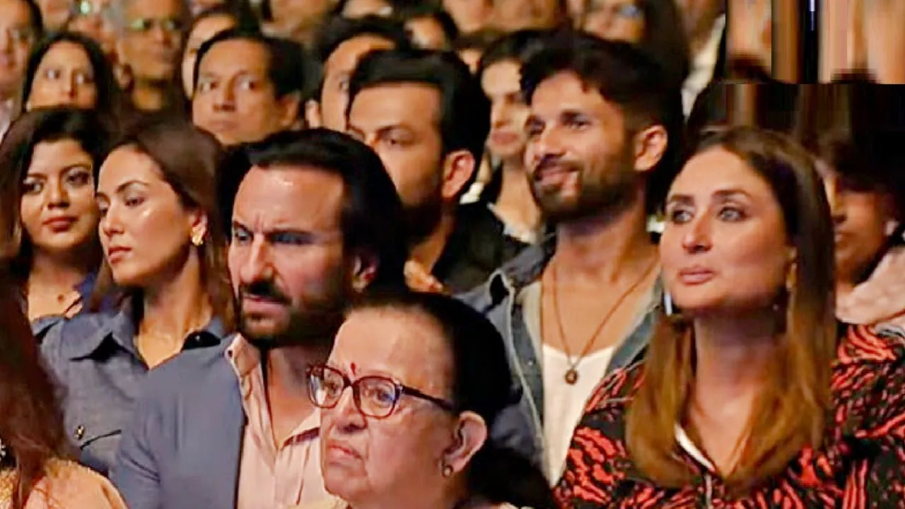 Kareena Kapoor, Shahid Kapoor, Saif Ali Khan, Mira Rajput AtDhirubhai  Ambani Annual Day Function 24 - YouTube