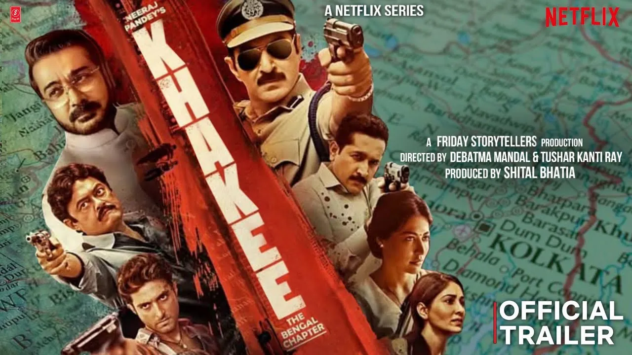 Khakee:The Bengal Chapter - Official Trailer | Jeet | Prasenjit |  Parambrata | Neeraj P | NETFLIX