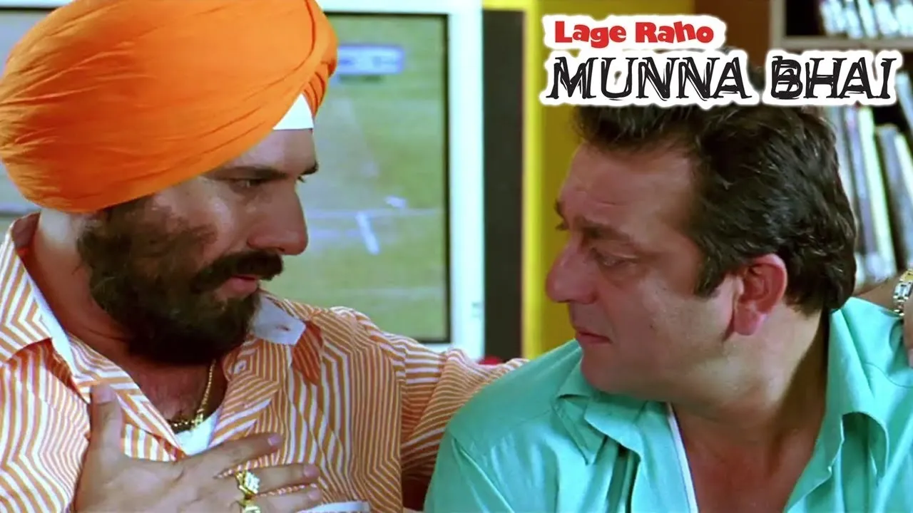 Munna Bhai falls in love - Lage Raho Munna Bhai | Sanjay Dutt, Boman Irani