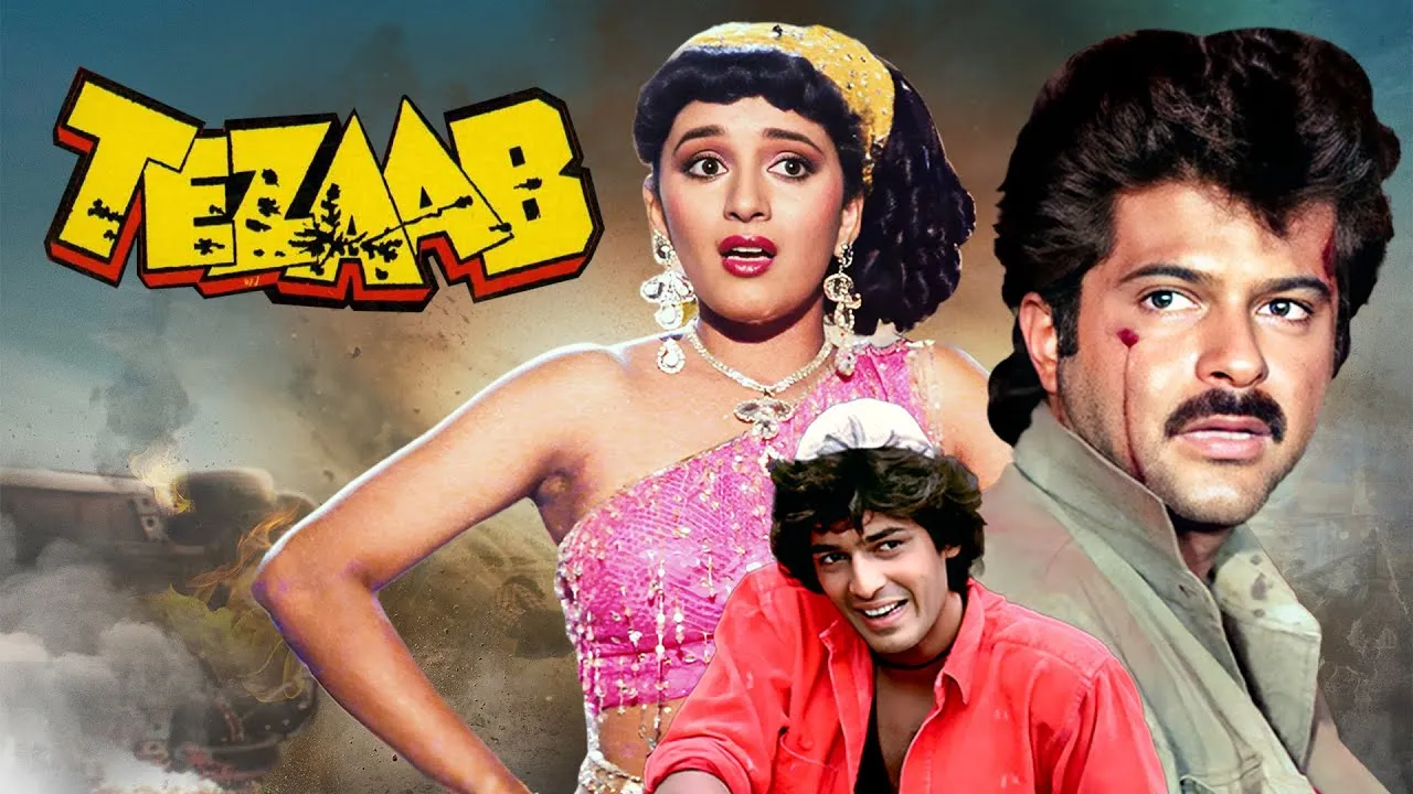 TEZAAB Hindi Full Movie - Ek Do Teen - Action Movie - Anil Kapoor, Madhuri  Dixit, Chunky Panday