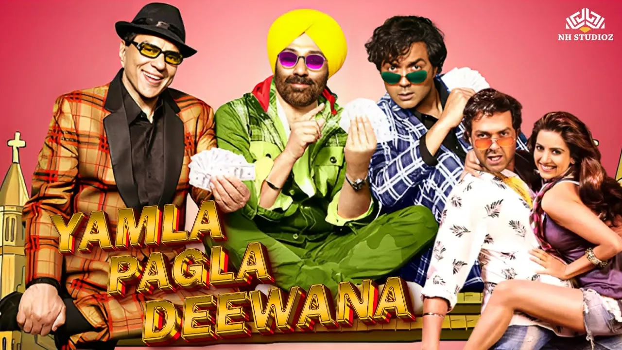 Yamla Pagla Deewana Full HD Dhamakedar Movie | Dharmendra,Bobby Deol,Sunny  Deol