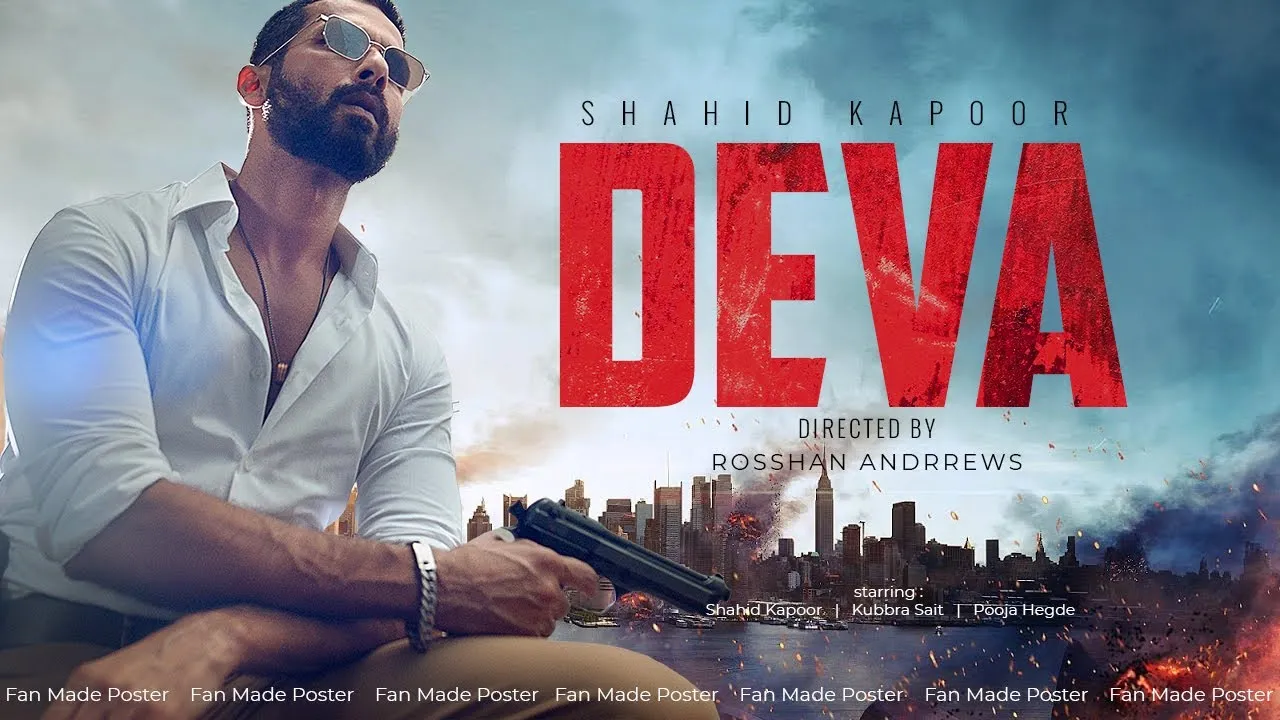 Deva 2024 Trailer | Shahid Kapoor | Pooja Hegde