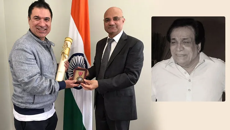 Kader Khan's son Sarfaraz accepts dad's posthumous Padma Shri award