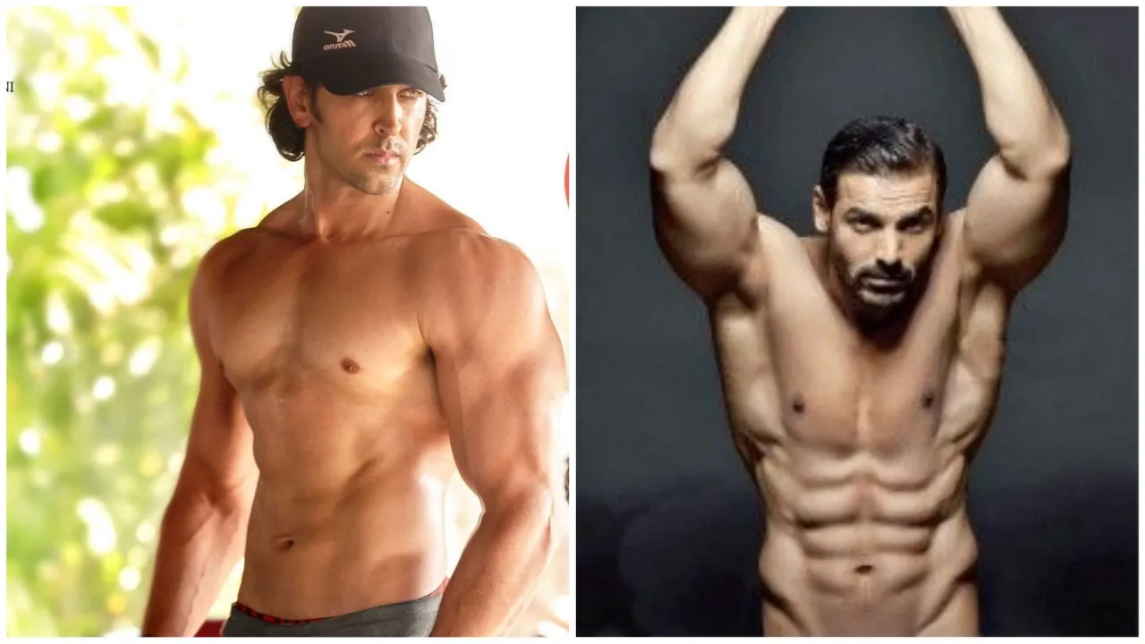 Hrithik Roshan Vs John Abraham: Who Raises The Mercury Level In Shirtless  Visuals Flaunting Abs? | IWMBuzz