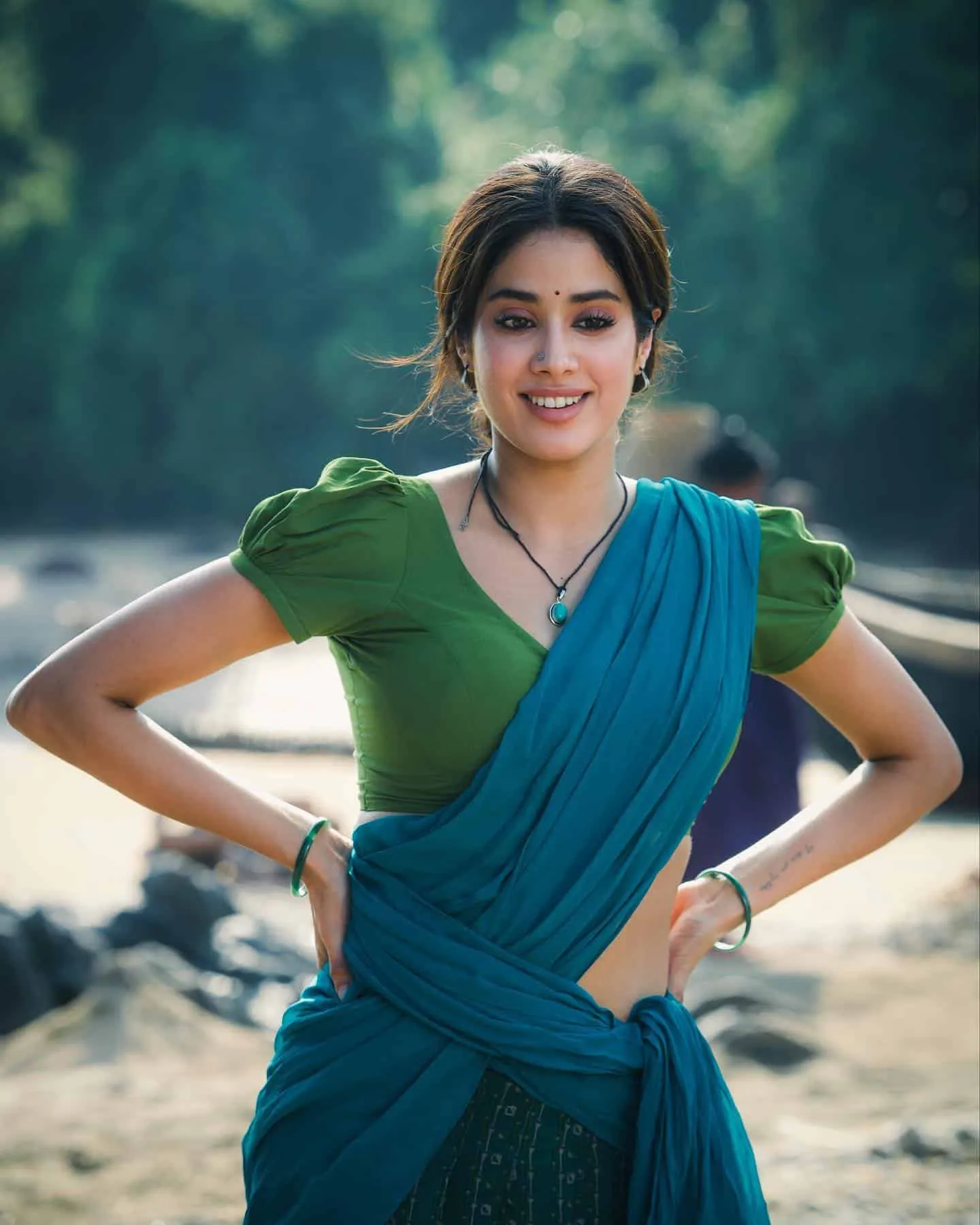 Pic Talk: Beautiful Janhvi Kapoor As Thangam In Devara