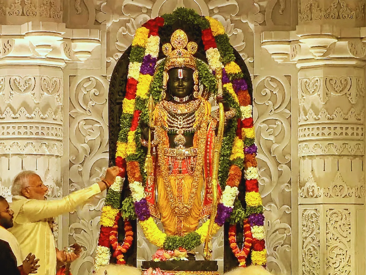 Ram Lalla Murti images and Pran Pratishtha wishes in English, Hindi and Marathi | Events News - News9live