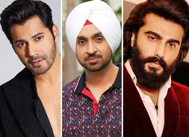  Boney Kapoor, Varun Dhawan, Diljit Dosanjh and Arjun  Kapoor, No Entry 2 