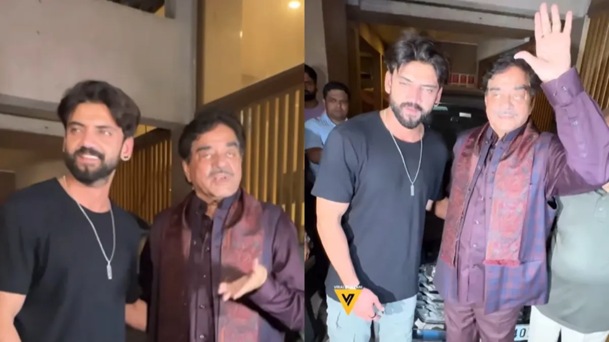 Shatrughan Sinha and Zaheer Iqbal Video Sparks Controversy