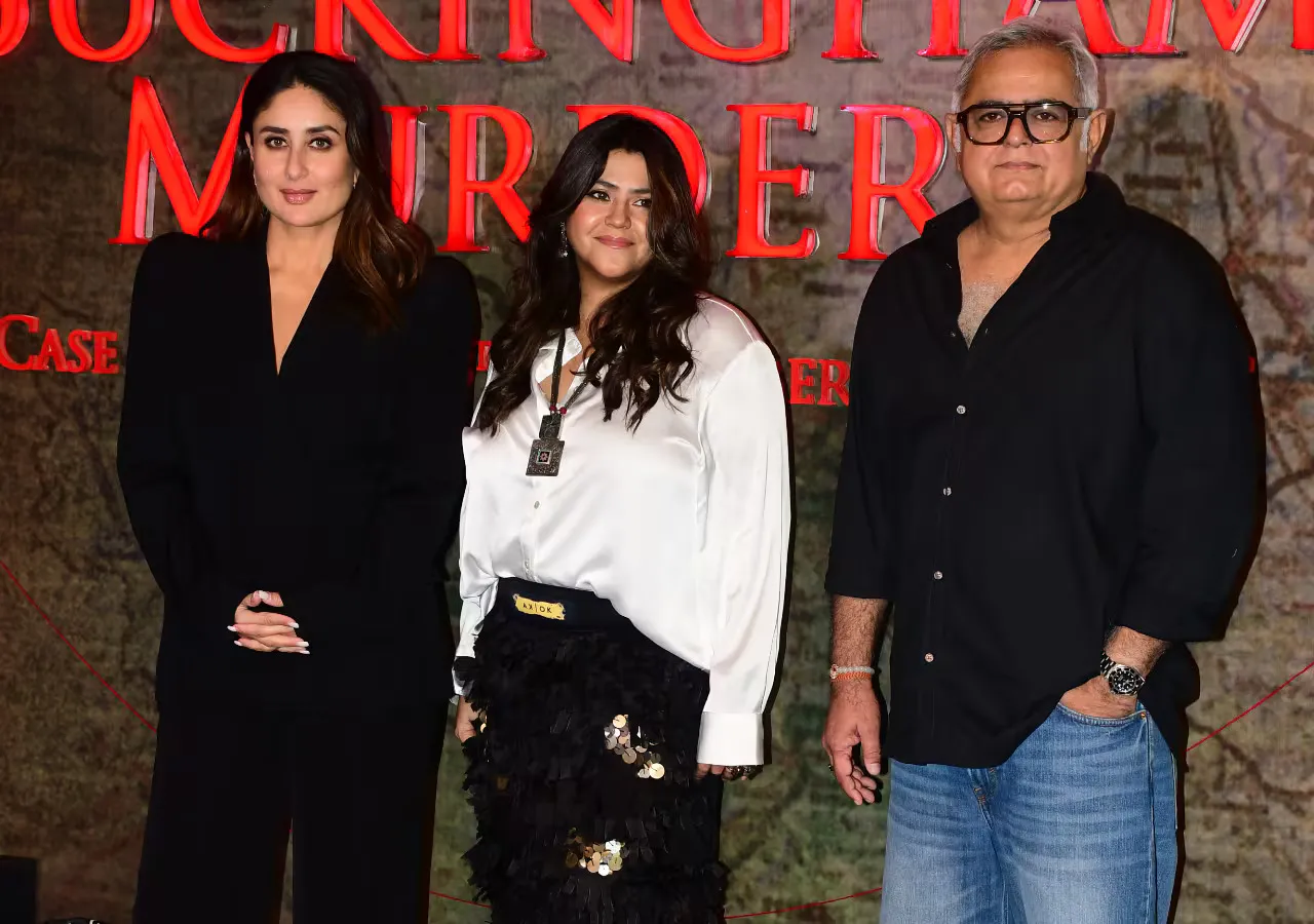 'The Buckingham Murders' director Hansal Mehta praises Kareena Kapoor Khan's acting skills, says she is 'born for the camera' - The Live Nagpur