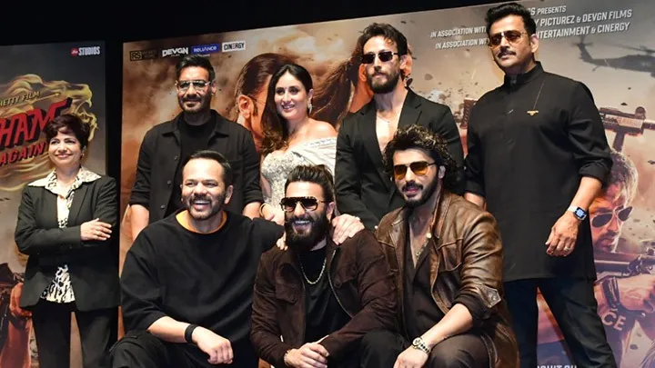Singham Again Trailer Launch | Ajay Devgan | Kareena Kapoor Khan Ranveer Singh Deepika Padukone Arjun Kapoor - Bollywood Hungama