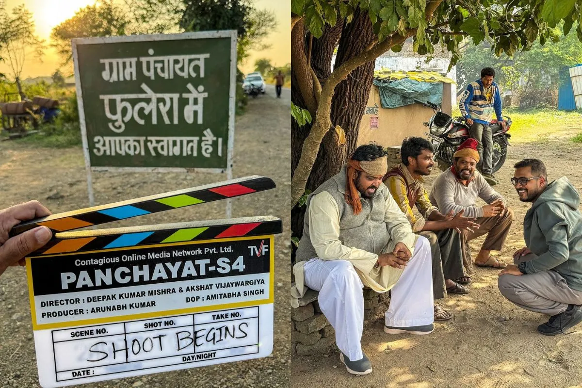 Panchayat Season 4: फुलेरा गांव में फिर होगी प्रधान और सजीव जी की बैठकी, 'पंचायत  सीजन 4' की शूटिंग शुरू, देखें तस्वीरें