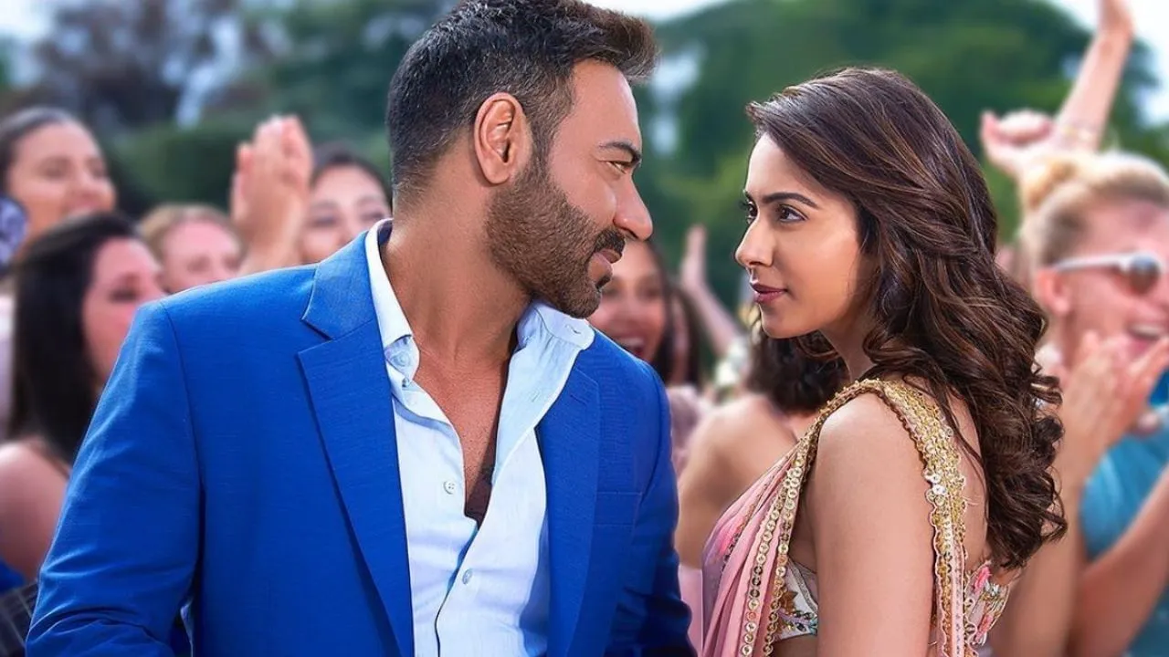De De Pyar De 2: अजय देवगन की फिल्म पर एक और मुसीबत, अब क्यों रोकी गई शूटिंग?  | Rakul Preet Singh suffered serious back injury during deadlift her nerves  got jammed