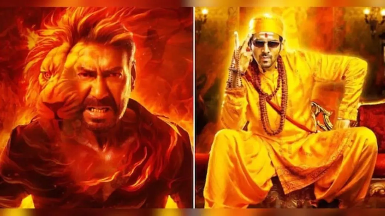 आज बॉक्स ऑफिस पर होगा जबरदस्त क्लेश, 'भूल भुलैया 3' और 'सिंघम अगेन' किसे  मिलेगा दर्शकों का प्यार there will be a huge clash at the box office today  who will get