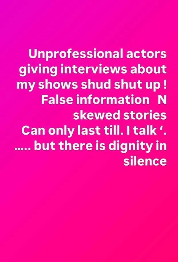 Ektaa R Kapoor drops cryptic post calling out ‘unprofessional actors’ after Ram Kapoor comments on controversial kissing scene in Bade Achhe Lagte Hain 