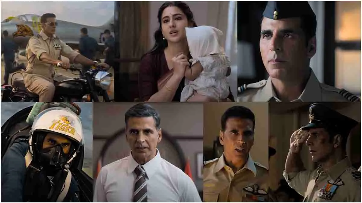Sky Force Review: देशभक्ति के जज़्बे से लबरेज है 'स्काई फोर्स', देखने से  पहले पढ़ लें रिव्यू - Sky Force Review in hindi Akshay Kumar Veer  Pahariya's War Drama Brings A Well