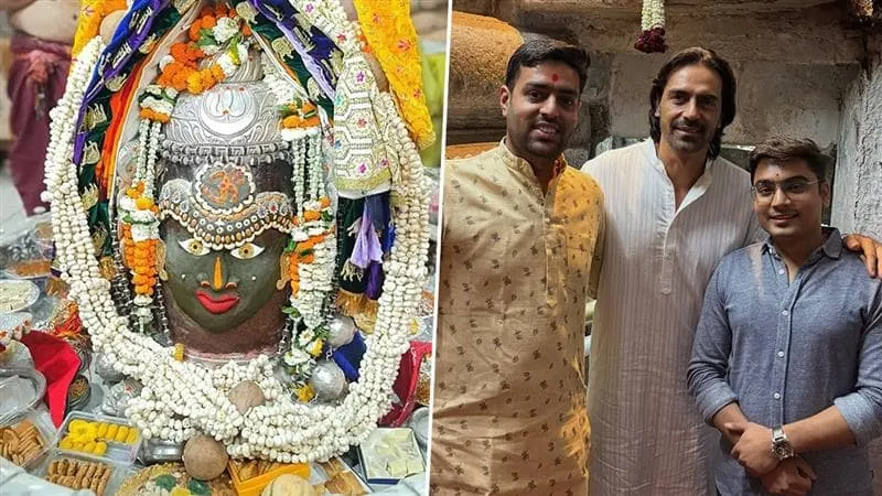 Arjun Rampal visits Ujjain