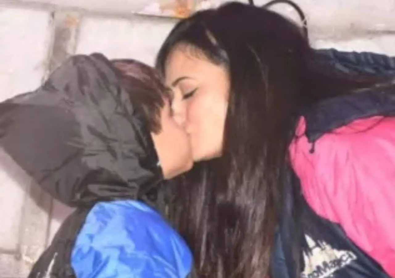 Shweta Tiwari kisses son Reyansh