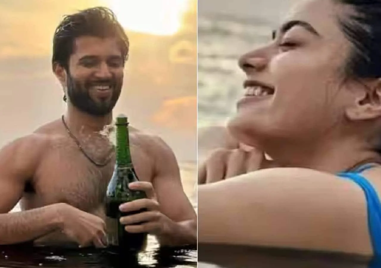 Rashmika Mandanna and Vijay Deverakonda