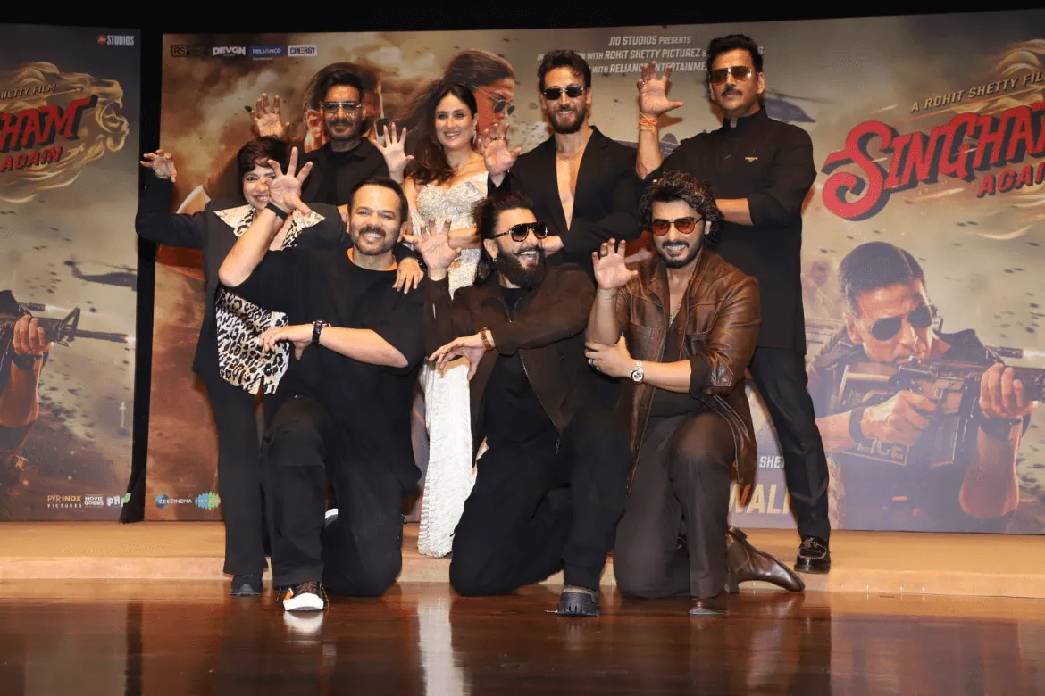 Singham Again Trailer Launch: Actor's Shines in Style