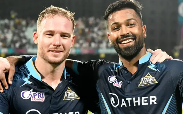 David Miller and Hardik Pandya (Source - Twitter)