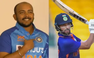 Prithvi Shaw and Rajat Patidar (Source - Twitter)