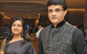 Dona Ganguly and Sourav Ganguly (Source - Twitter)