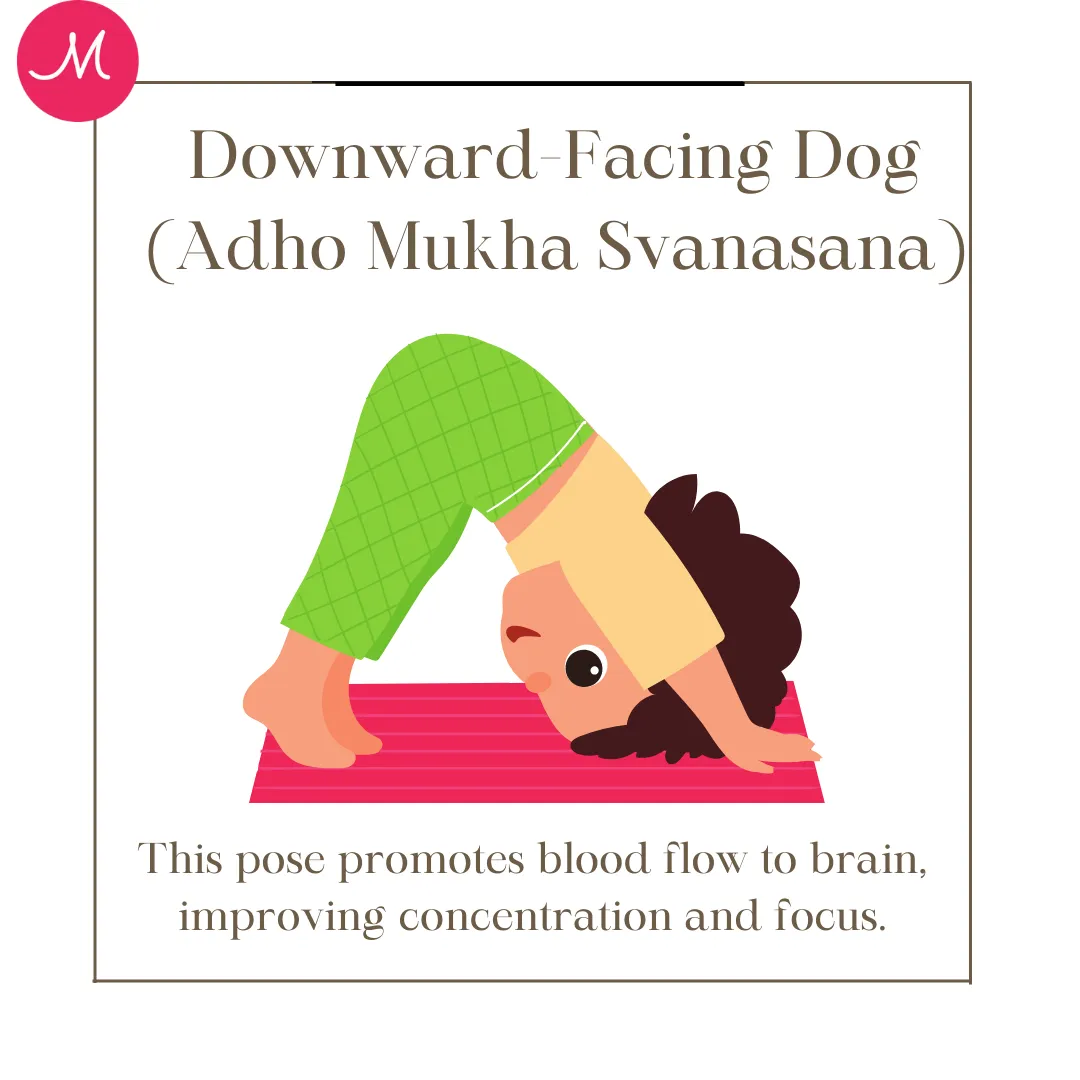 downward dog pose kids for ADHD