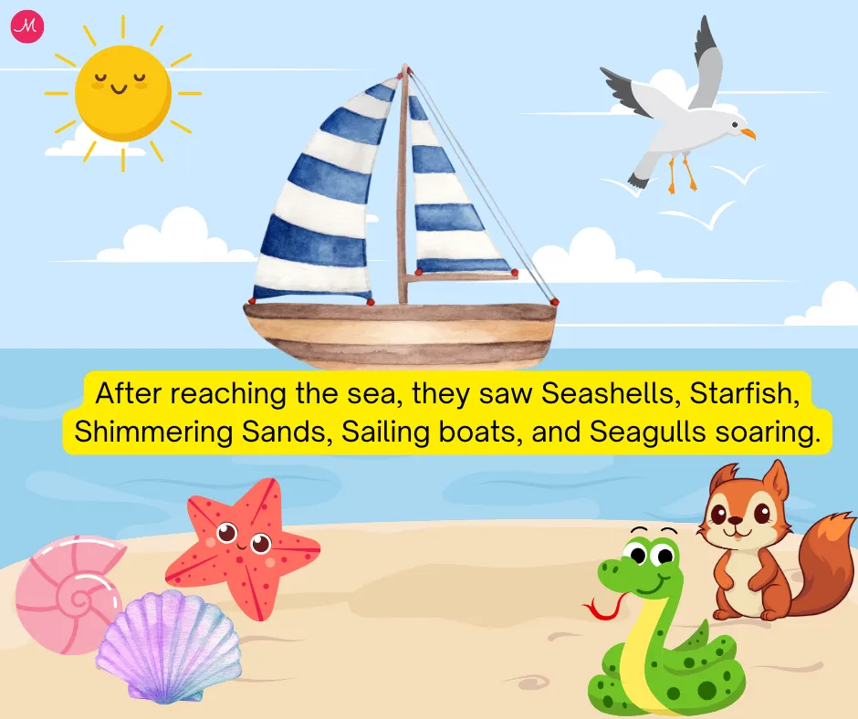 Phonic story letter S kids