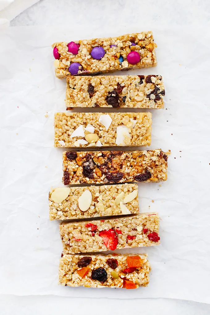 The Perfect Soft Granola Bars (Gluten Free & Vegan) • One Lovely Life